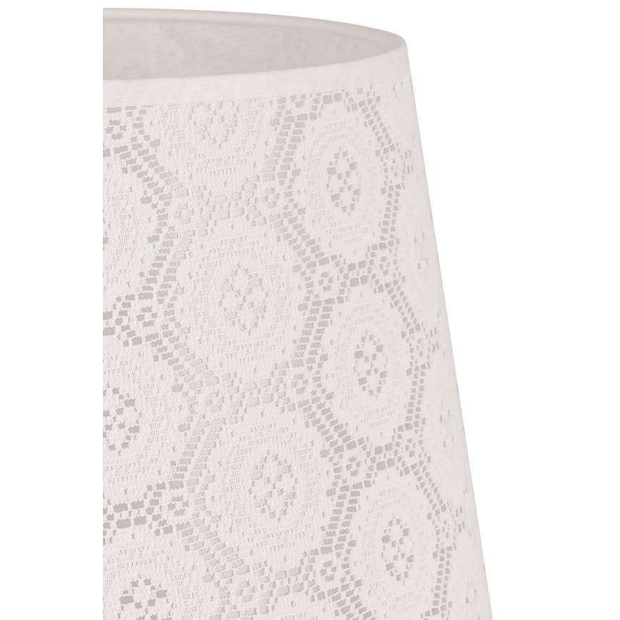 Duolla - Sjenilo za stolnu lampu CLASSIC M E27 pr. 24 cm bijela