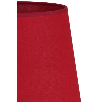 Duolla - Sjenilo za stolnu lampu CLASSIC M E27 pr. 24 cm crvena