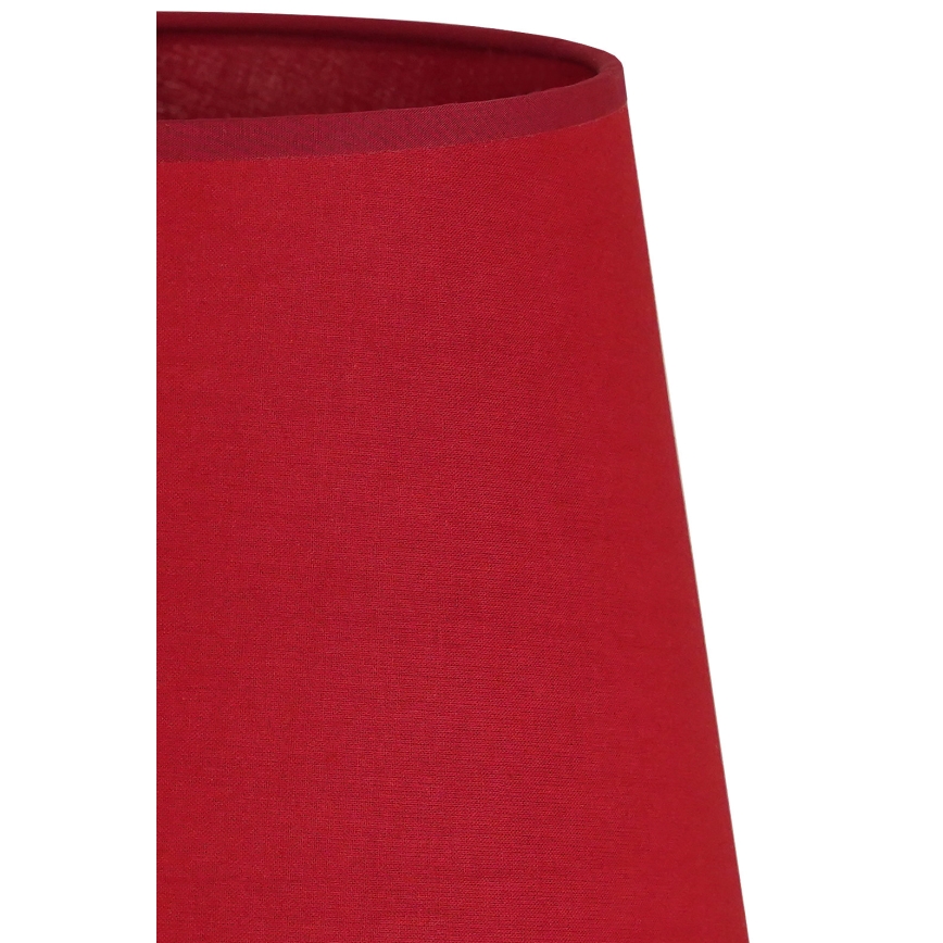 Duolla - Sjenilo za stolnu lampu CLASSIC M E27 pr. 24 cm crvena