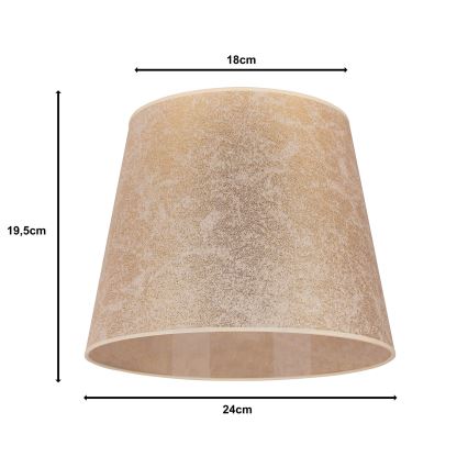 Duolla - Sjenilo za stolnu lampu CLASSIC M E27 pr. 24 cm zlatna