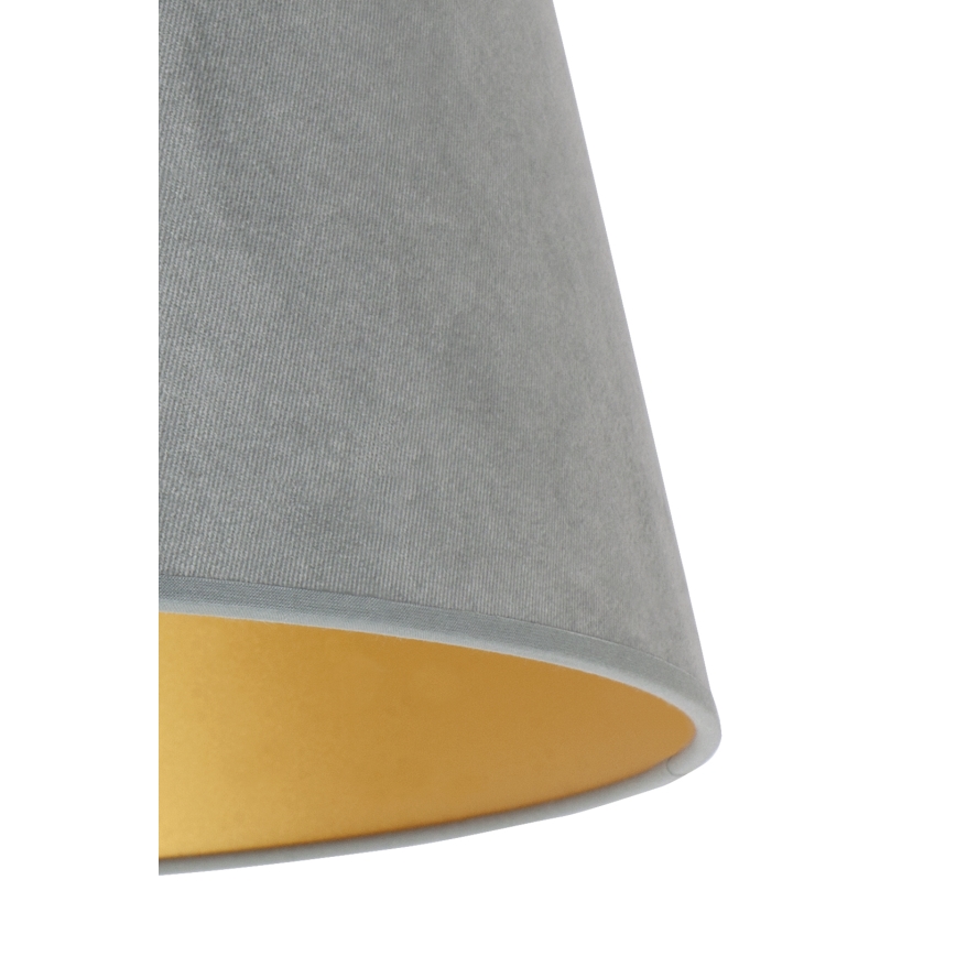 Duolla - Sjenilo za stolnu lampu CONE M E27 pr. 28 cm siva