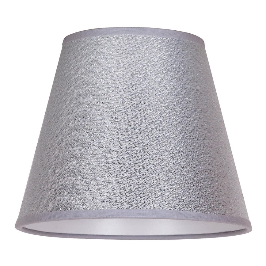 Duolla - Sjenilo za stolnu lampu SOFIA XS E14 pr. 18,5 cm srebrna
