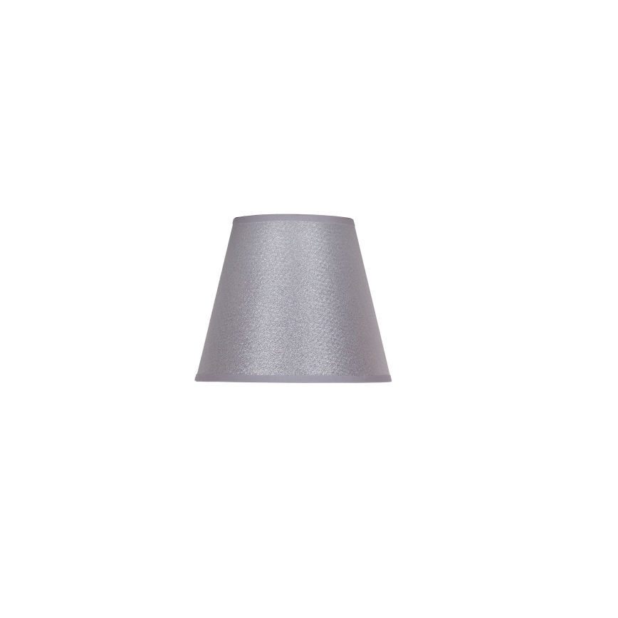 Duolla - Sjenilo za stolnu lampu SOFIA XS E14 pr. 18,5 cm srebrna