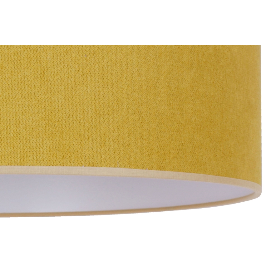Duolla - Stolna lampa BRISTOL 1xE14/15W/230V pr. 17,5 cm žuta/bijela