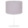 Duolla - Stolna lampa BRISTOL 1xE14/15W/230V siva/bijela