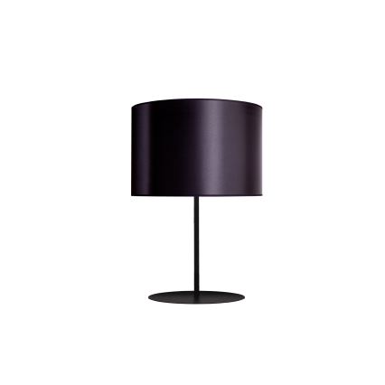 Duolla - Stolna lampa CANNES 1xE14/15W/230V pr. 20 cm crna/bakrena