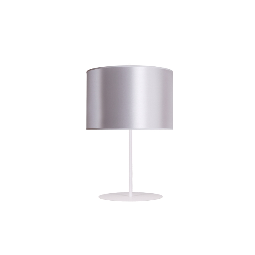 Duolla - Stolna lampa CANNES 1xE14/15W/230V pr. 20 cm srebrna/bakrena/bijela
