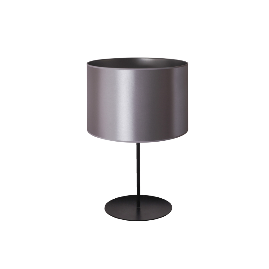 Duolla - Stolna lampa CANNES 1xE14/15W/230V pr. 20 cm srebrna/crna