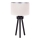 Duolla - Stolna lampa LYON 1xE27/15W/230V pr. 30 cm krem