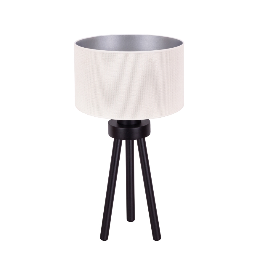 Duolla - Stolna lampa LYON 1xE27/15W/230V pr. 30 cm krem