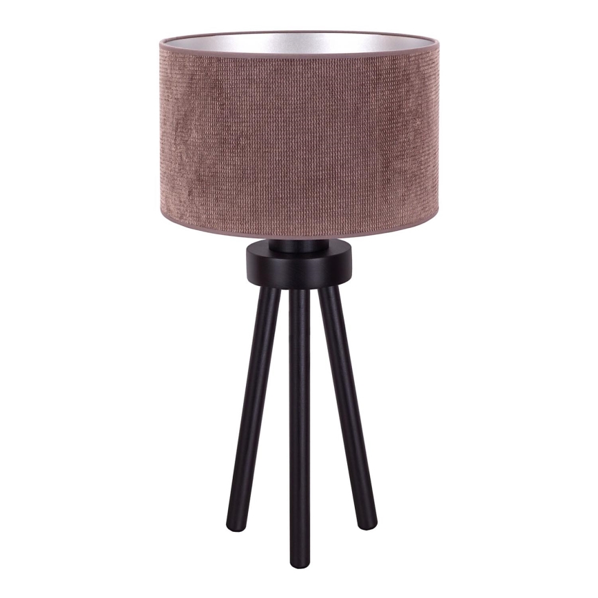 Duolla - Stolna lampa LYON 1xE27/15W/230V pr. 30 cm smeđa