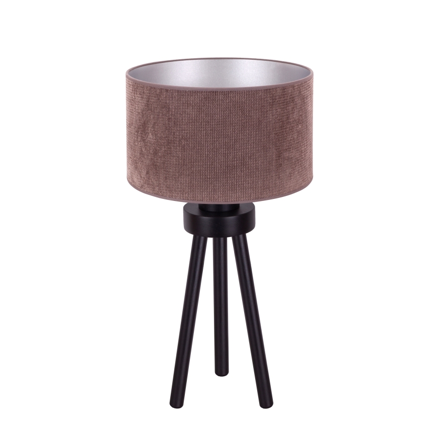 Duolla - Stolna lampa LYON 1xE27/15W/230V pr. 30 cm smeđa