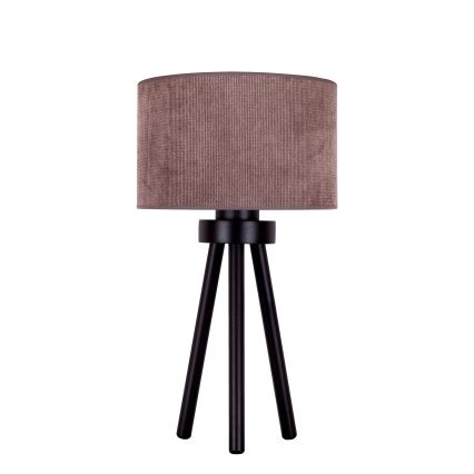 Duolla - Stolna lampa LYON 1xE27/15W/230V pr. 30 cm smeđa