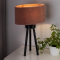 Duolla - Stolna lampa OVAL 1xE27/15W/230V pr. 30 cm ružičasta