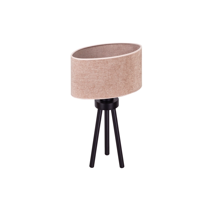 Duolla - Stolna lampa OVAL 1xE27/15W/230V pr. 30 cm ružičasta