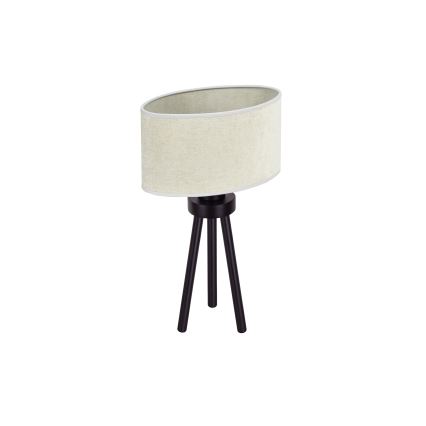 Duolla - Stolna lampa OVAL 1xE27/15W/230V pr. 30 cm siva