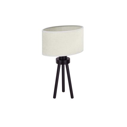 Duolla - Stolna lampa OVAL 1xE27/15W/230V pr. 30 cm siva