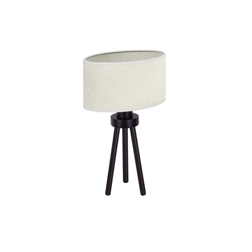 Duolla - Stolna lampa OVAL 1xE27/15W/230V pr. 30 cm siva