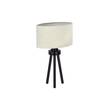 Duolla - Stolna lampa OVAL 1xE27/15W/230V pr. 30 cm siva
