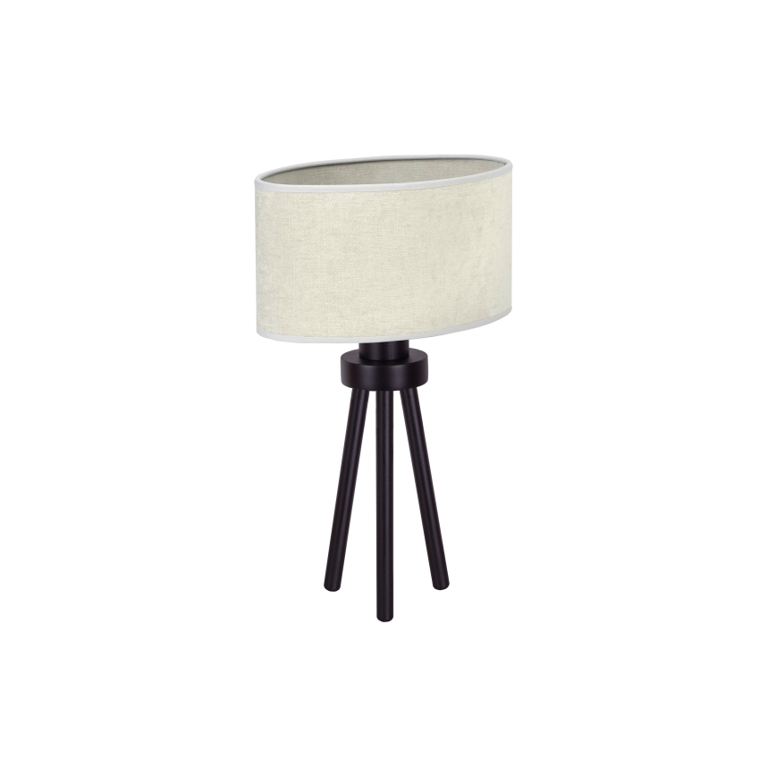 Duolla - Stolna lampa OVAL 1xE27/15W/230V pr. 30 cm siva