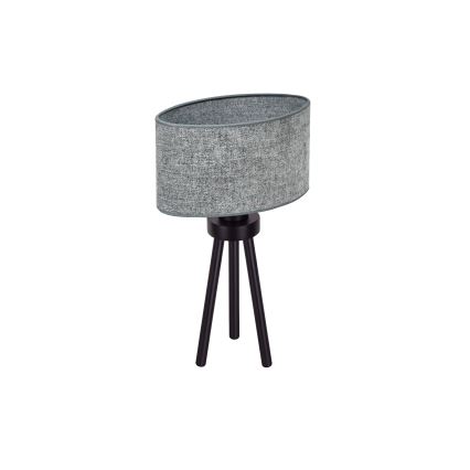 Duolla - Stolna lampa OVAL 1xE27/15W/230V pr. 30 cm siva