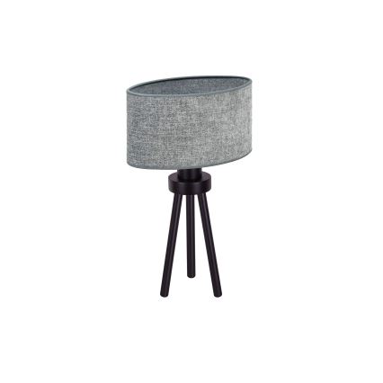 Duolla - Stolna lampa OVAL 1xE27/15W/230V pr. 30 cm siva