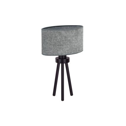 Duolla - Stolna lampa OVAL 1xE27/15W/230V pr. 30 cm siva