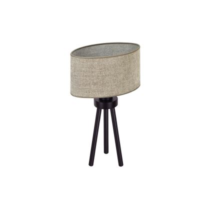 Duolla - Stolna lampa OVAL 1xE27/15W/230V pr. 30 cm smeđa