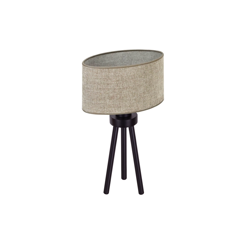 Duolla - Stolna lampa OVAL 1xE27/15W/230V pr. 30 cm smeđa