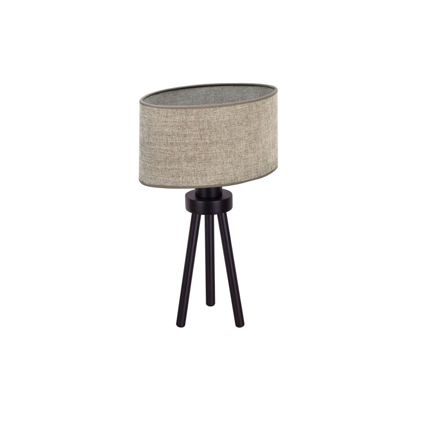 Duolla - Stolna lampa OVAL 1xE27/15W/230V pr. 30 cm smeđa
