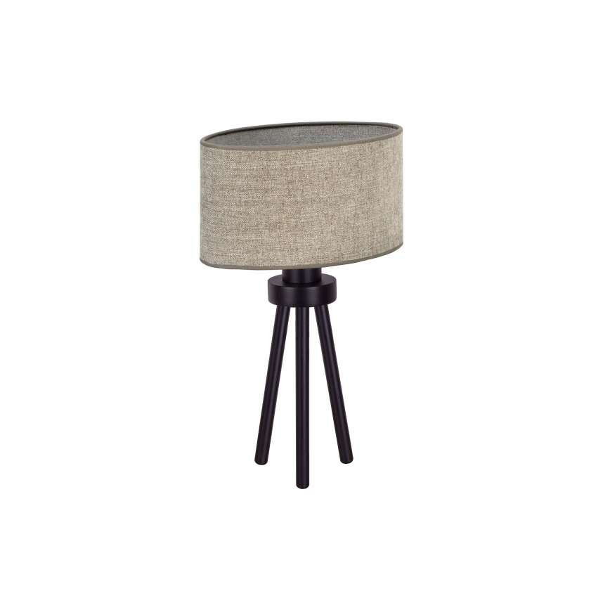 Duolla - Stolna lampa OVAL 1xE27/15W/230V pr. 30 cm smeđa