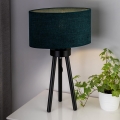 Duolla - Stolna lampa OVAL 1xE27/15W/230V pr. 30 cm zelena