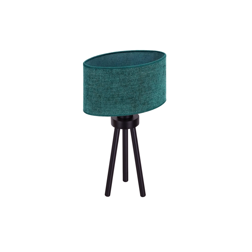 Duolla - Stolna lampa OVAL 1xE27/15W/230V pr. 30 cm zelena