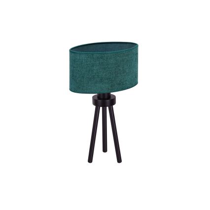 Duolla - Stolna lampa OVAL 1xE27/15W/230V pr. 30 cm zelena