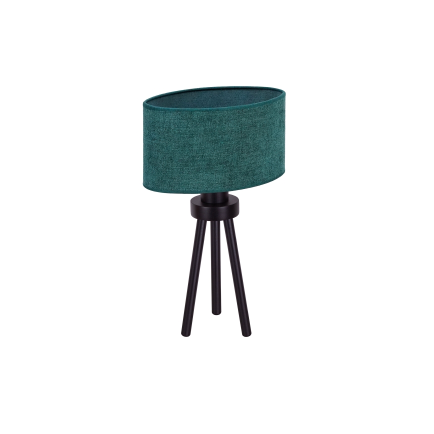 Duolla - Stolna lampa OVAL 1xE27/15W/230V pr. 30 cm zelena