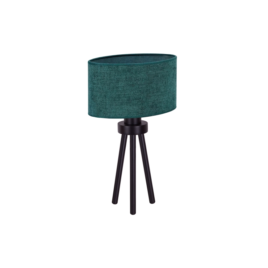 Duolla - Stolna lampa OVAL 1xE27/15W/230V pr. 30 cm zelena