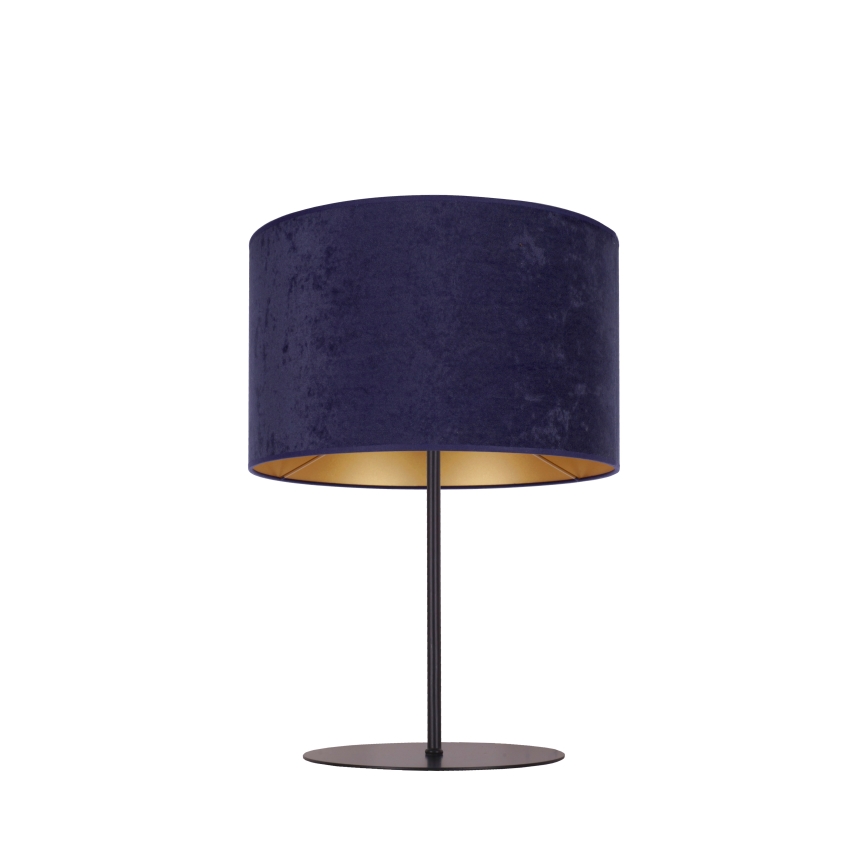 Duolla - Stolna lampa ROLLER 1xE14/15W/230V pr. 20 cm plava/zlatna