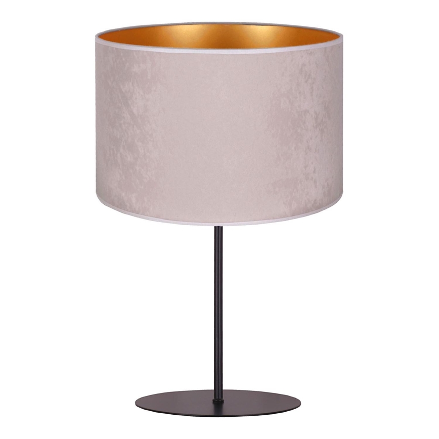 Duolla - Stolna lampa ROLLER 1xE14/15W/230V pr. 20 cm siva/zlatna