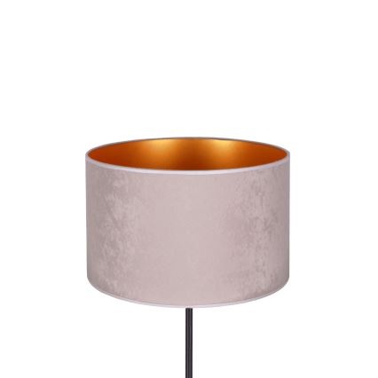 Duolla - Stolna lampa ROLLER 1xE14/15W/230V pr. 20 cm siva/zlatna