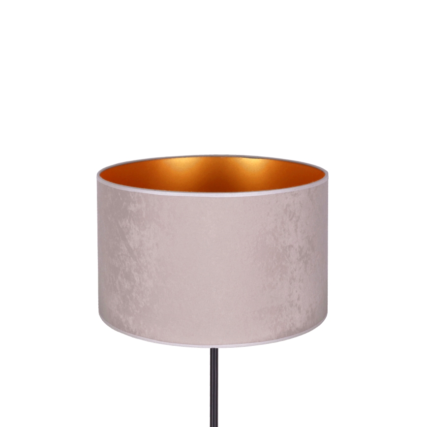 Duolla - Stolna lampa ROLLER 1xE14/15W/230V pr. 20 cm siva/zlatna