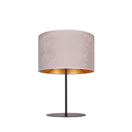 Duolla - Stolna lampa ROLLER 1xE14/15W/230V pr. 20 cm siva/zlatna