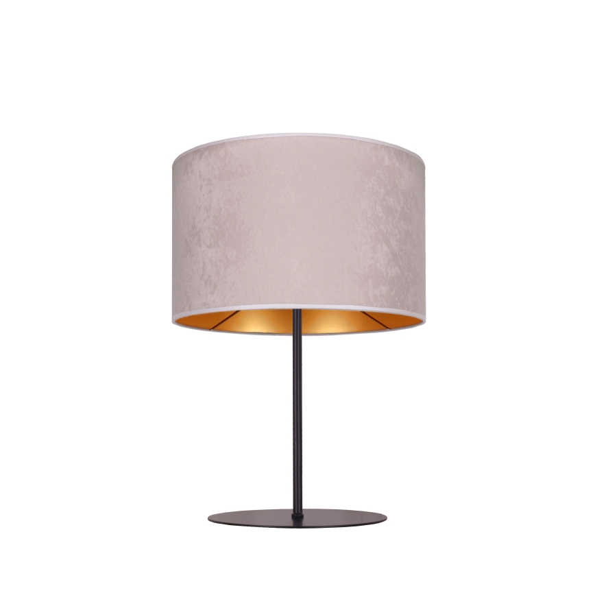 Duolla - Stolna lampa ROLLER 1xE14/15W/230V pr. 20 cm siva/zlatna