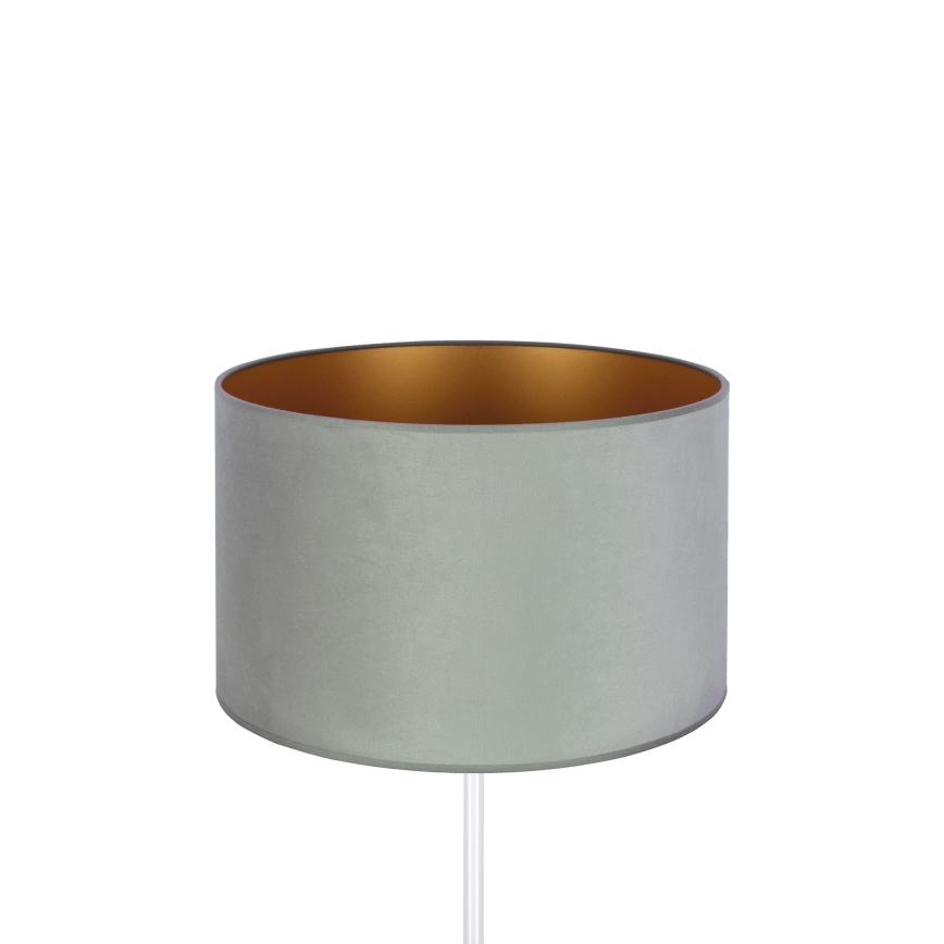 Duolla - Stolna lampa ROLLER 1xE14/15W/230V svijetla pr. 20 cm zelena/zlatna