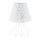 Duolla - Stolna lampa SYMPHONY 1xE27/40W/230V 490 mm bijela