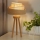 Duolla - Stolna lampa YUTE TRIO 1xE27/15W/230V pr. 25 cm smeđa/siva/bež