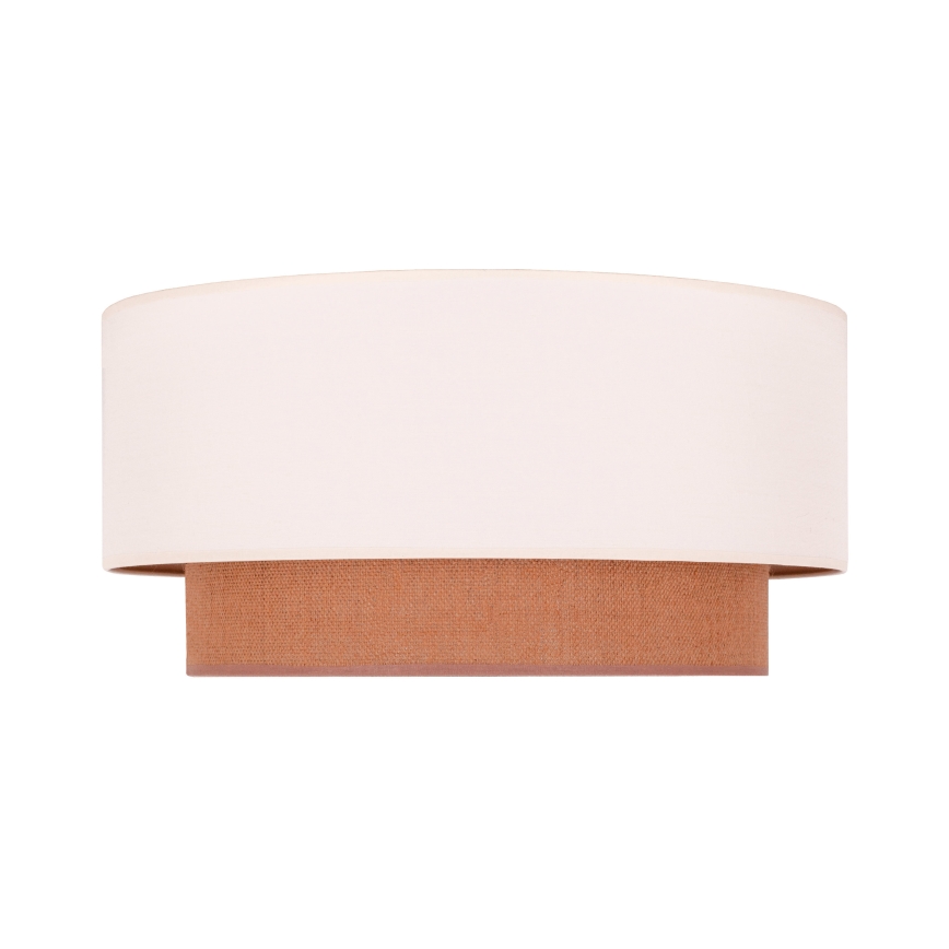 Duolla - Stropna svjetiljka BOHO 3xE27/15W/230V promjer 60 cm bež/smeđa