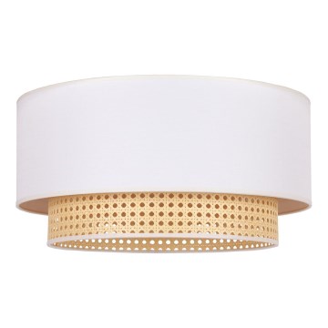 Duolla - Stropna svjetiljka BOHO 3xE27/15W/230V promjer 60 cm krem/ratana