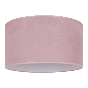 Duolla - Stropna svjetiljka BRISTOL 1xE27/15W/230V promjer 45 cm ružičasta/bijela