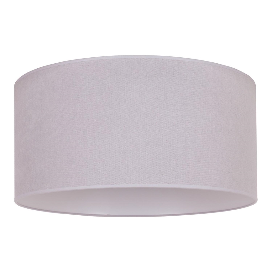 Duolla - Stropna svjetiljka BRISTOL 3xE27/15W/230V promjer 60 cm siva/bijela