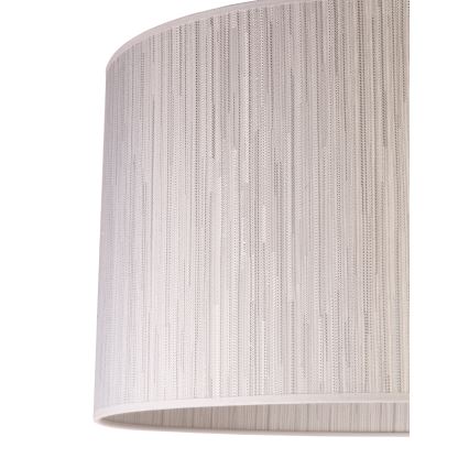Duolla - Stropna svjetiljka ESSEX 1xE27/40W/230V pr. 45 cm srebrna